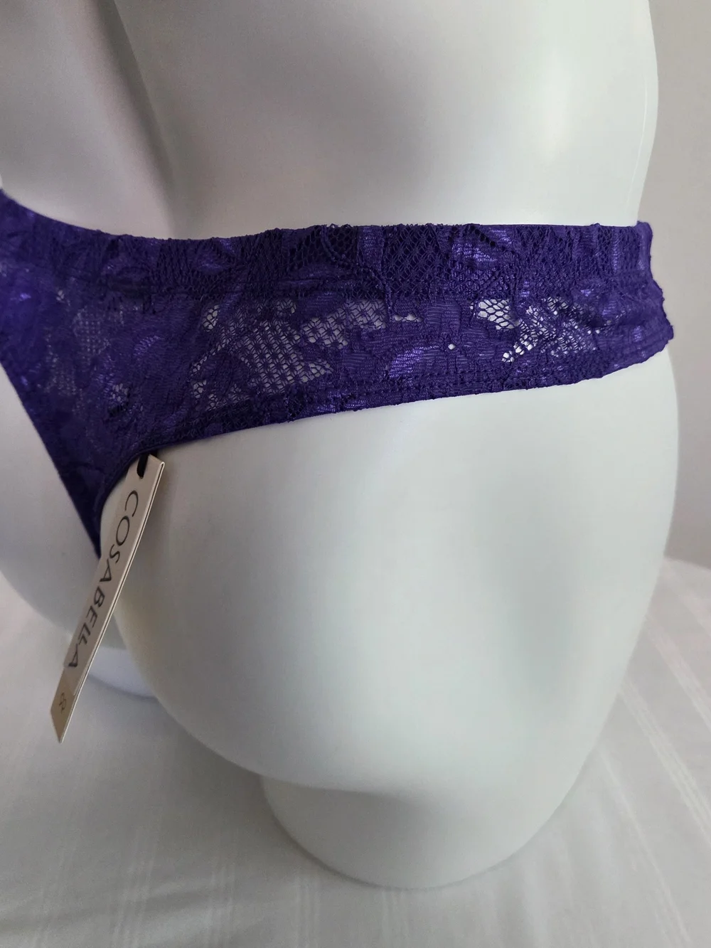 Cosabella Men's Purple Lace Bikini Briefs